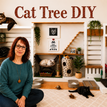 🌿DIY Cat Tree ~ Our Cats Deserve to Climb and Play!