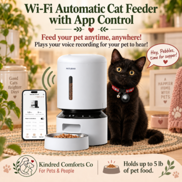 Wi-Fi Automatic Cat Feeder that Speaks